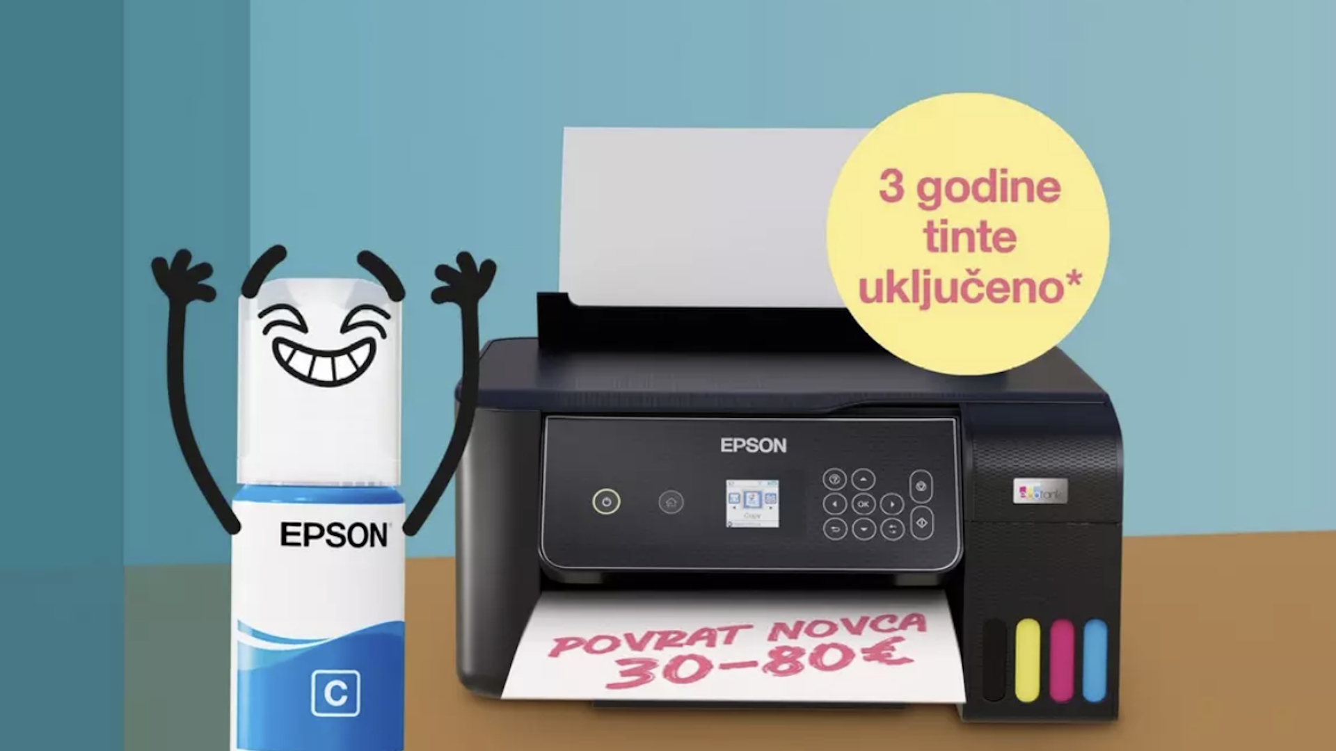 Povrat novca za Epson EcoTank